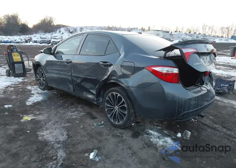 2016 Toyota Corolla S Plus from USA, damaged, VIN 2T1BURHE0GC655759